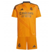 Echipament fotbal Real Madrid Antonio Rudiger #22 Tricou Deplasare 2024-25 pentru copii maneca scurta (+ Pantaloni scurti)